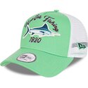 lippikset-kaareva-rekka-vihrea-snapback-a-frame-fishing-new-era