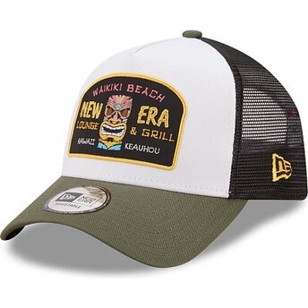 Lippikset kaareva rekka vihreä snapback A Frame Location Icon Hawaii New Era