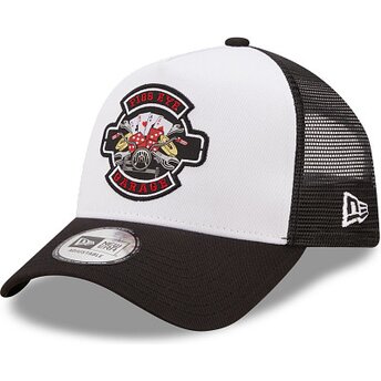 Lippikset kaareva rekka musta snapback A Frame Location Icon Pigs Eye Garage New Era