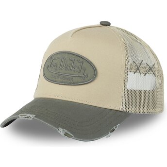Lippikset kaareva rekka beige snapback USED 02 Von Dutch