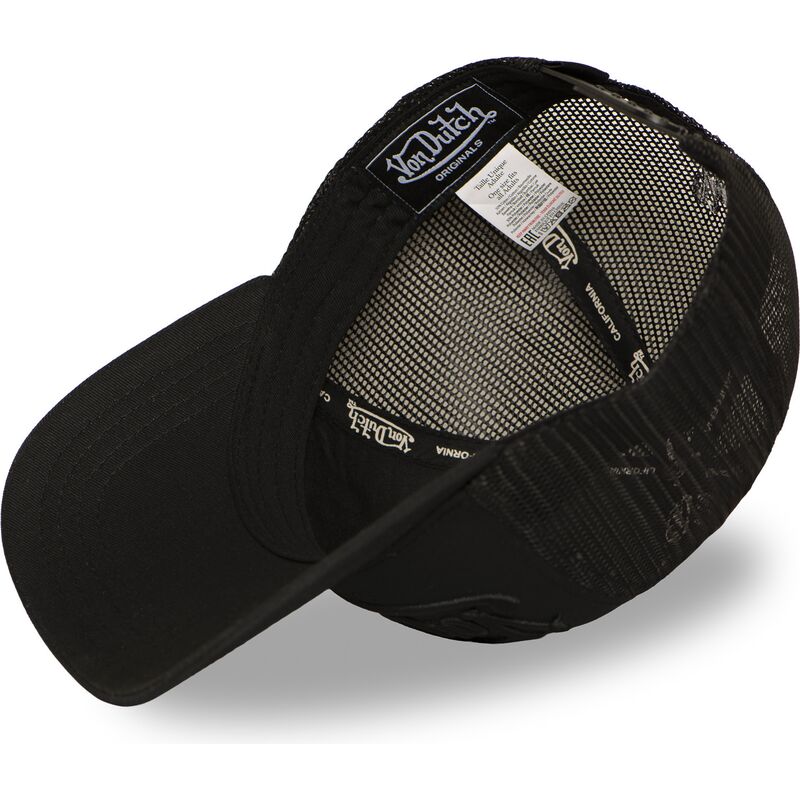 lippikset-kaareva-rekka-musta-snapback-emb03-von-dutch