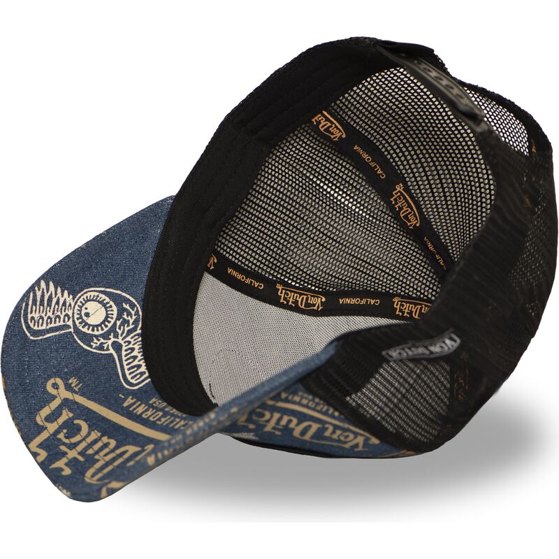 lippikset-kaareva-rekka-laivastonsininen-snapback-cafe08-von-dutch