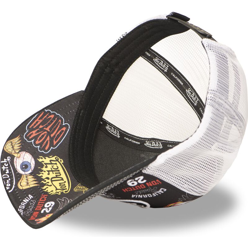 lippikset-kaareva-rekka-musta-snapback-subl16-von-dutch
