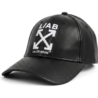 Lippikset kaareva musta säädettävä nauha Clamp Arrows PU Leather L/AB c/o Off-White™