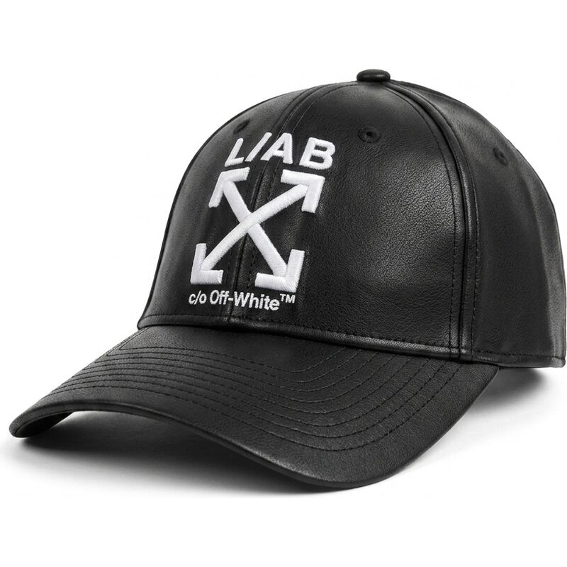 lippikset-kaareva-musta-saadettava-nauha-clamp-arrows-pu-leather-l-ab-c-o-off-white