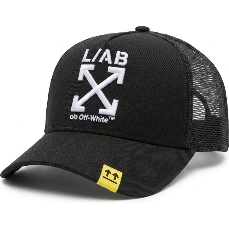 lippikset-kaareva-rekka-musta-snapback-clamp-arrows-l-ab-c-o-off-white