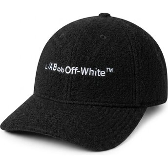 Lippikset kaareva musta säädettävä nauha Embroidered Sherpa L/AB c/o Off-White™