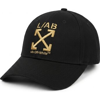 Lippikset kaareva musta säädettävä nauha dorado Clamp Arrows Twill L/AB c/o Off-White™