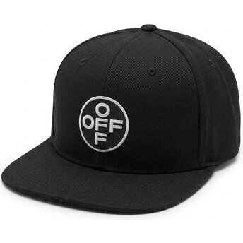 Lippikset litteä musta snapback Off Embroidered Twill L/AB c/o Off-White™