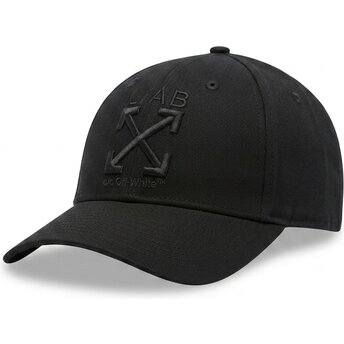 Lippikset kaareva musta säädettävä nauha Clamp Arrows Twill L/AB c/o Off-White™