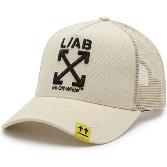 Lippikset kaareva rekka beige snapback Clamp Arrows L/AB c/o Off-White™
