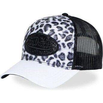Lippikset kaareva rekka leopardi snapback LEOFUR E Von Dutch