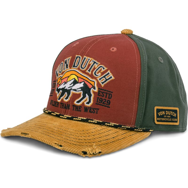 lippikset-kaareva-punainen-snapback-sem15-von-dutch