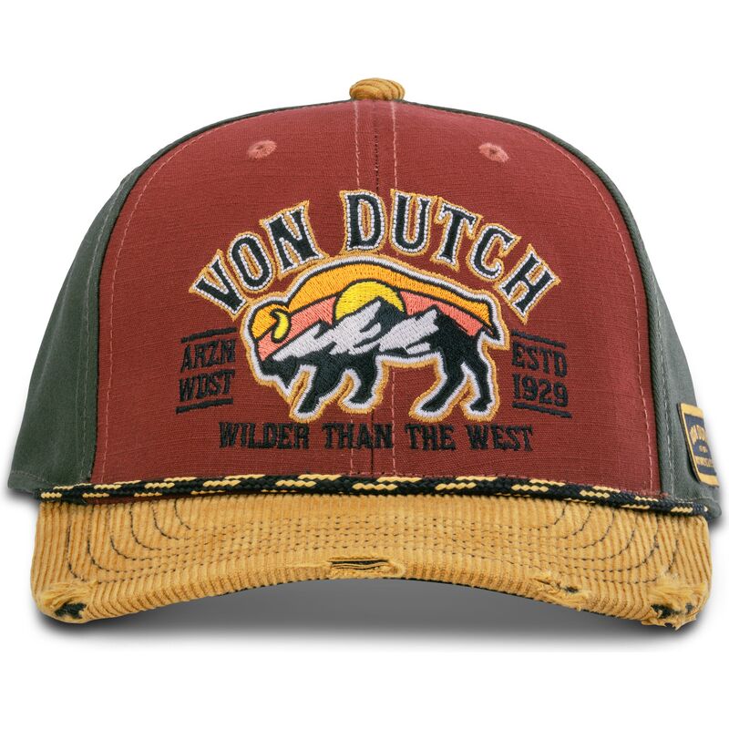 lippikset-kaareva-punainen-snapback-sem15-von-dutch