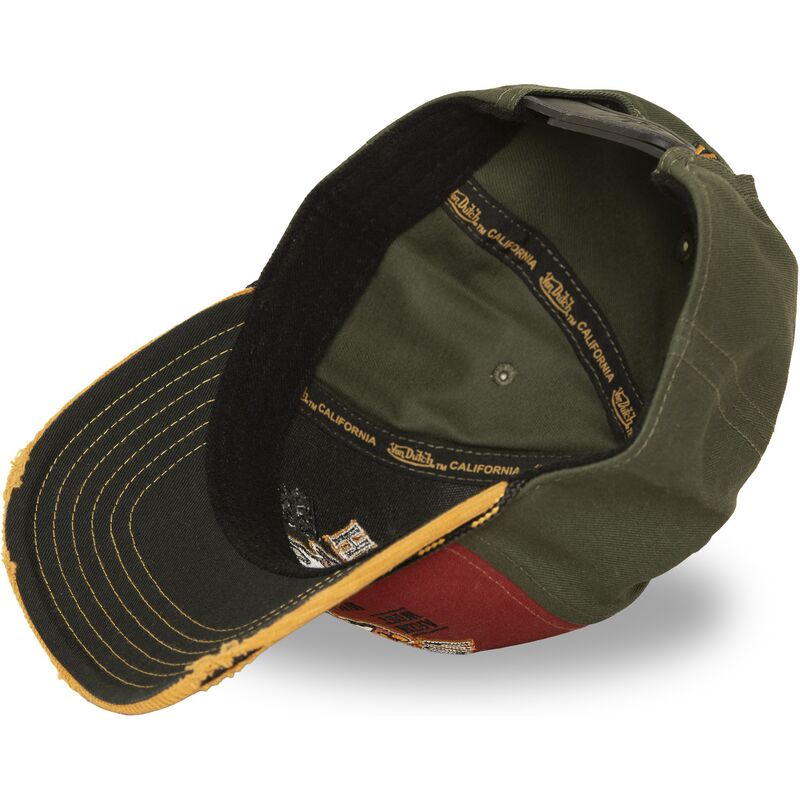 lippikset-kaareva-punainen-snapback-sem15-von-dutch