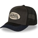 lippikset-kaareva-rekka-harmaa-snapback-shield06-von-dutch
