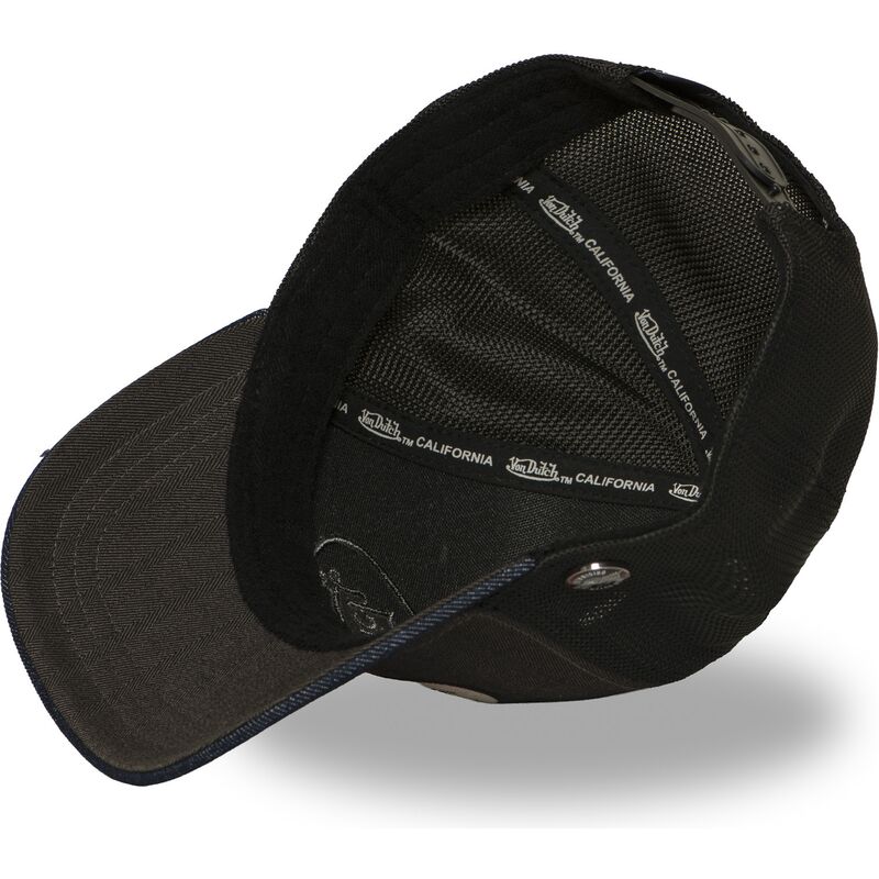 lippikset-kaareva-rekka-harmaa-snapback-shield06-von-dutch