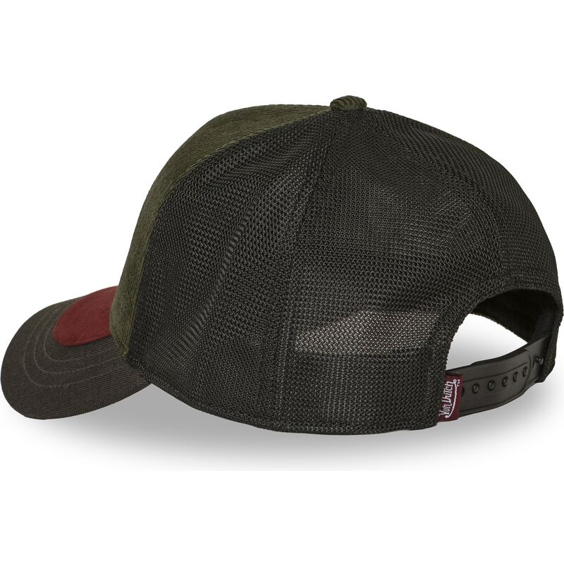 lippikset-kaareva-rekka-vihrea-snapback-shield07-von-dutch
