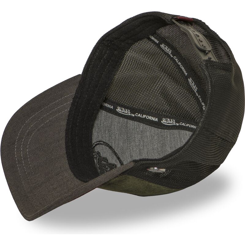 lippikset-kaareva-rekka-vihrea-snapback-shield07-von-dutch