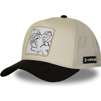 Lippikset kaareva rekka beige snapback TAJ9 BICO Tom Looney Tunes Capslab