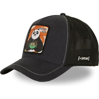 Lippikset kaareva rekka musta snapback KFP2 PAN Po Kung Fu Panda Capslab