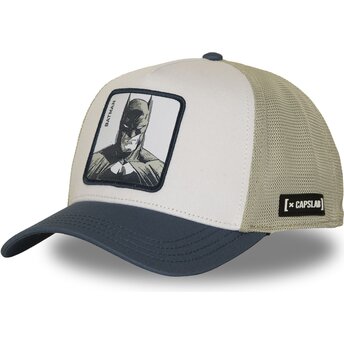 Lippikset kaareva rekka beige snapback DC12 BICO Batman DC Comics Capslab