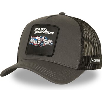 Lippikset kaareva rekka harmaa snapback FF01 DRI Fast & Furious Capslab