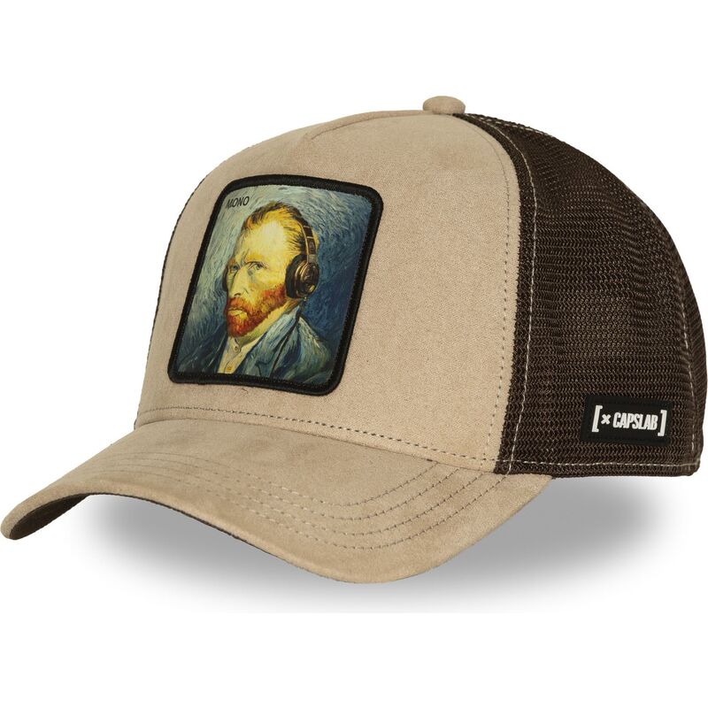 lippikset-kaareva-rekka-beige-snapback-art1-mono-vincent-van-gogh-kuuluisuudet-capslab