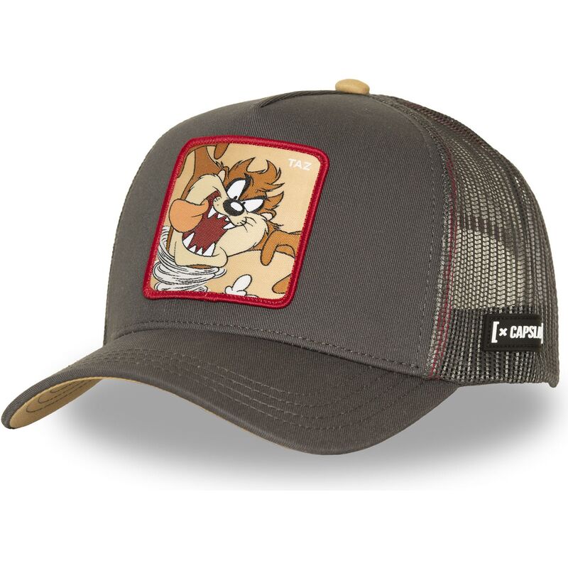 lippikset-kaareva-rekka-ruskea-snapback-tasmanian-piru-looney-tunes-capslab lippikset-kaareva-rekka-ruskea-snapback-tasmanian-piru-looney-tunes-capslab