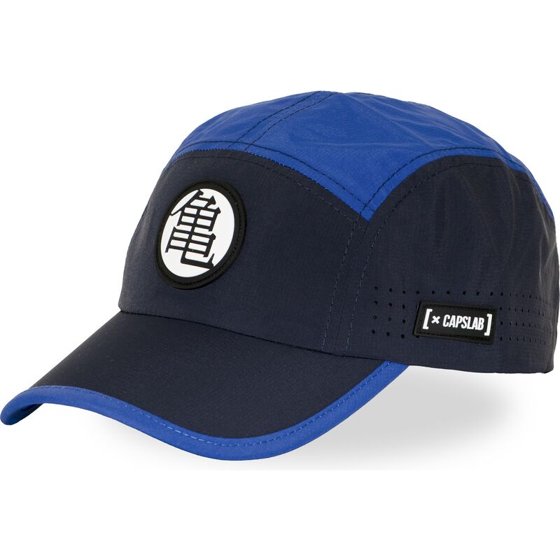 lippikset-kaareva-sininen-snapback-db-gokb-kame-dragon-ball-capslab