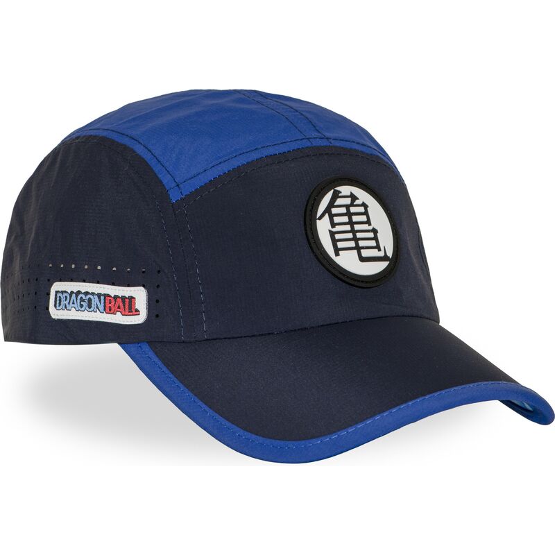 lippikset-kaareva-sininen-snapback-db-gokb-kame-dragon-ball-capslab