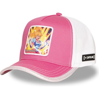 Lippikset kaareva rekka vaaleanpunainen snapback PRI7 Max Power Bros. Prinsessa Peach Super Mario Bros. Capslab