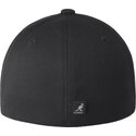lippikset-kaareva-musta-istuva-wool-flexfit-baseball-beluga-black-kangol
