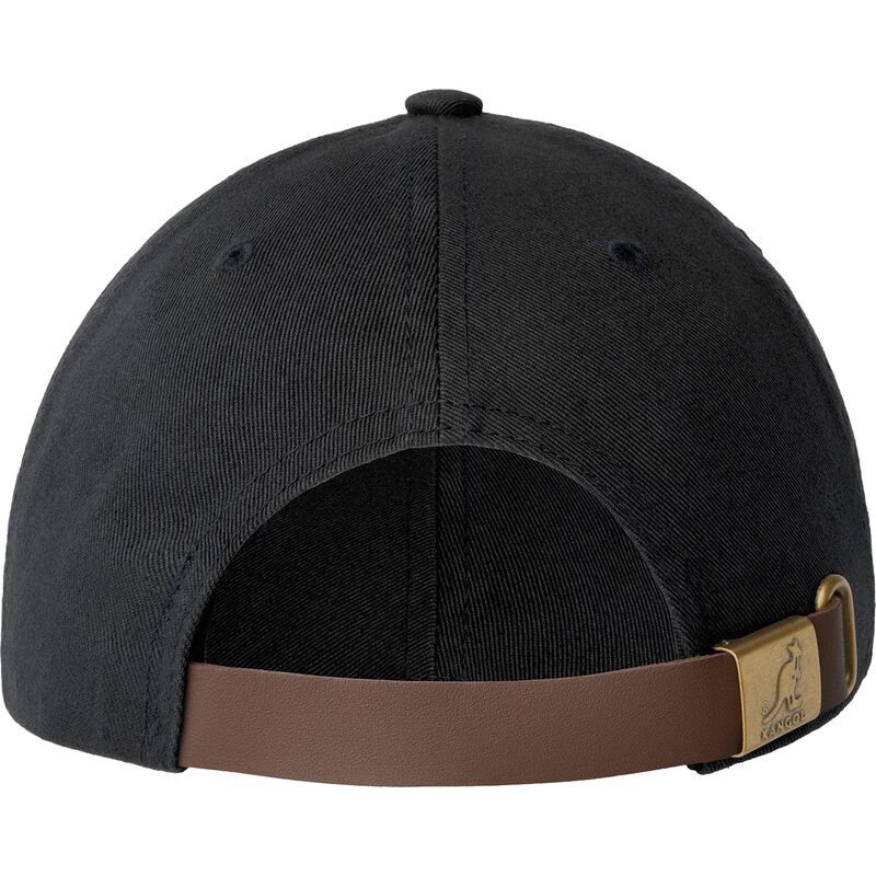 lippikset-kaareva-musta-saadettava-nauha-washed-baseball-black-kangol lippikset-kaareva-musta-saadettava-nauha-washed-baseball-black-kangol