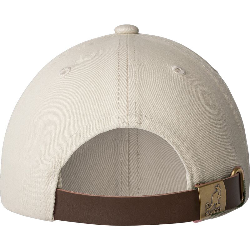 lippikset-kaareva-beige-saadettava-nauha-washed-baseball-kangol