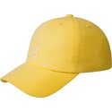 lippikset-kaareva-keltainen-saadettava-nauha-washed-baseball-lemon-sorbet-kangol