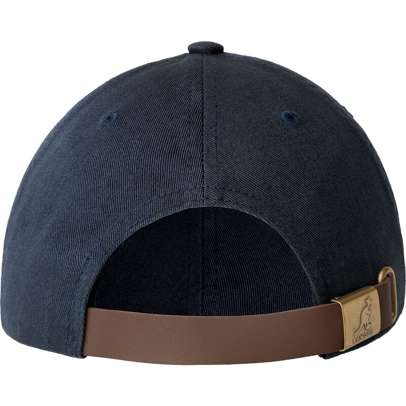 lippikset-kaareva-laivastonsininen-saadettava-nauha-washed-baseball-navy-kangol
