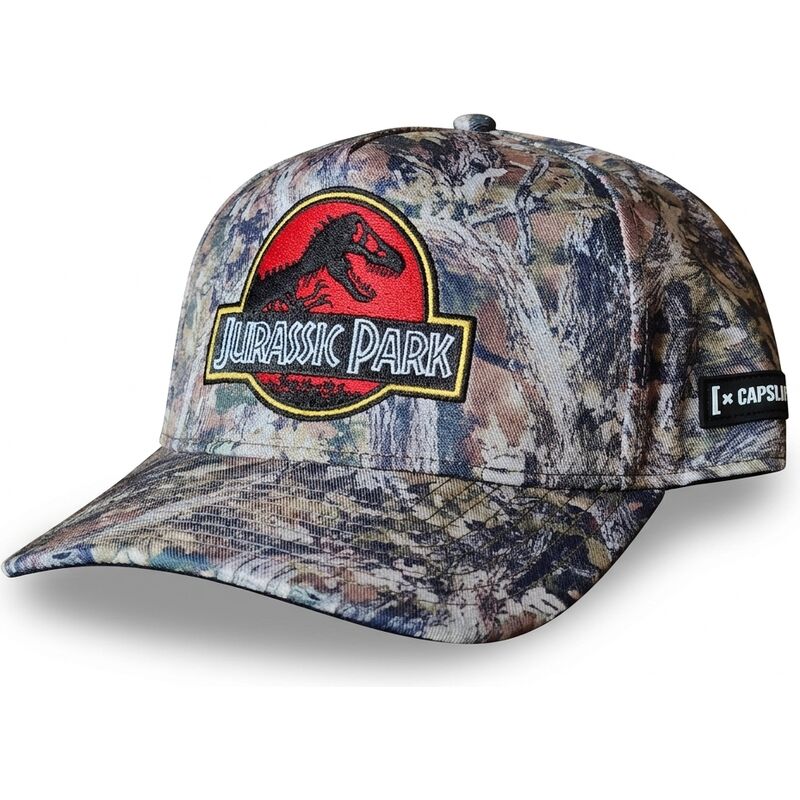 lippikset-kaareva-maastokuvio-snapback-jur2-cam-jurassic-park-capslab