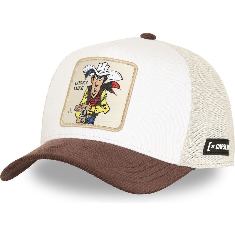 lippikset-kaareva-rekka-beige-snapback-lck4-bico-lucky-luke-capslab lippikset-kaareva-rekka-beige-snapback-lck4-bico-lucky-luke-capslab