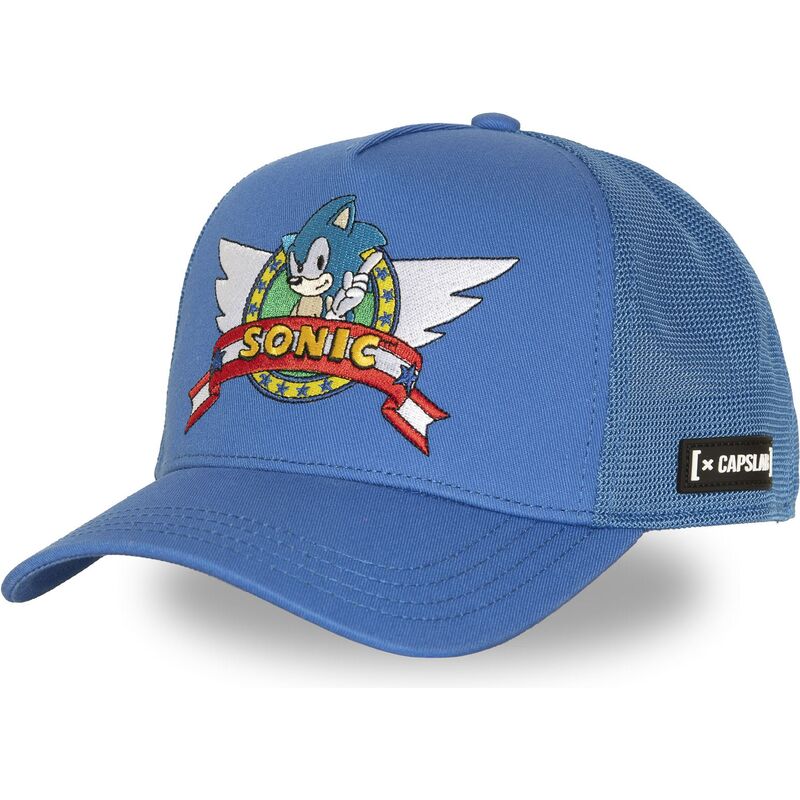 lippikset-kaareva-rekka-sininen-snapback-son1-cla-sonic-sonic-the-hedgehog-capslab