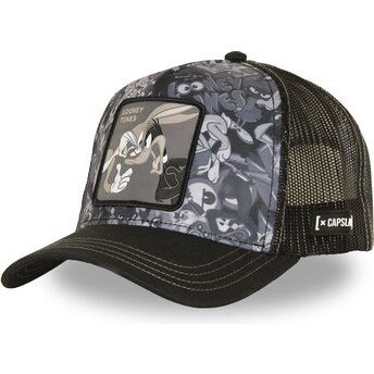 Lippikset kaareva rekka musta snapback LOO14 DUO Bugs...