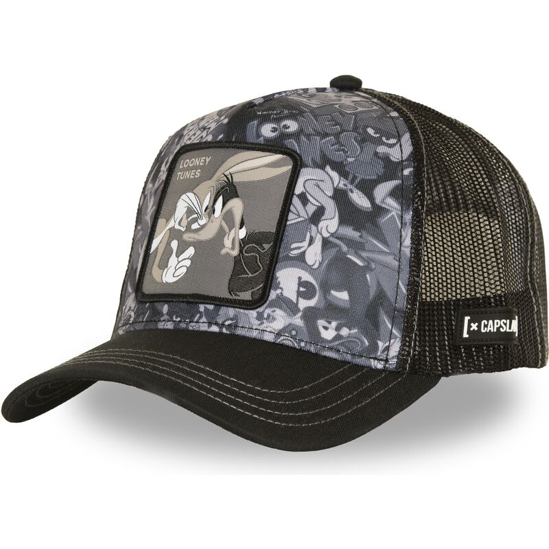 lippikset-kaareva-rekka-musta-snapback-loo14-duo-bugs-bunny-ja-akku-ankka-looney-tunes-capslab