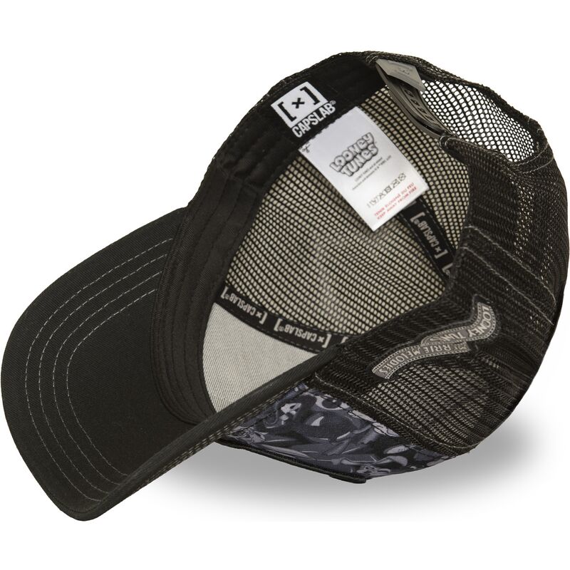 lippikset-kaareva-rekka-musta-snapback-loo14-duo-bugs-bunny-ja-akku-ankka-looney-tunes-capslab