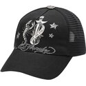 lippikset-kaareva-rekka-musta-snapback-dagger-scorpion-ed-hardy
