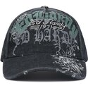 lippikset-kaareva-musta-saadettava-nauha-distressed-floral-gothic-ed-hardy