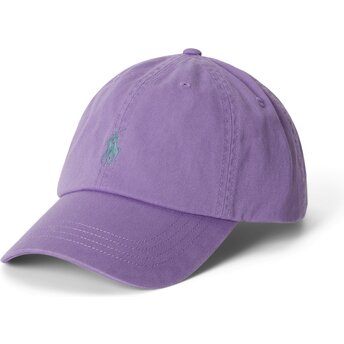 Lippikset kaareva violetti säädettävä nauha Cotton Chino Classic Sport Polo Ralph Lauren