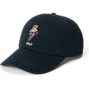 lippikset-kaareva-musta-saadettava-nauha-woven-bear-polo-ralph-lauren