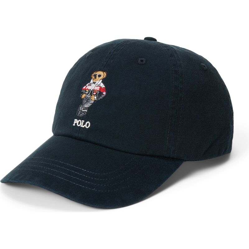 lippikset-kaareva-musta-saadettava-nauha-woven-bear-polo-ralph-lauren