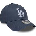 lippikset-kaareva-harmaa-saadettava-nauha-9forty-league-essential-los-angeles-dodgers-mlb-new-era