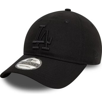 Lippikset kaareva musta säädettävä nauha 9TWENTY League Essential Los Angeles Dodgers MLB New Era